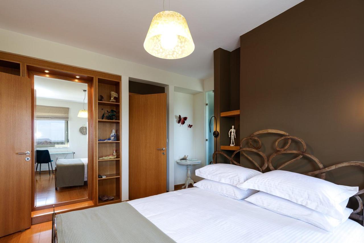 Rizes Villa With Jacuzzi & Heated Pool Agia Triada Luaran gambar